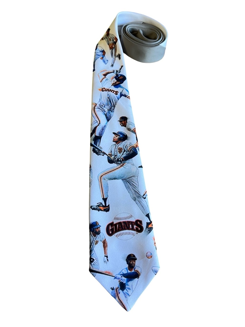 VTG 90s San Francisco Giants Neck Tie Ralph Marlin MLB Baseball USA-Made